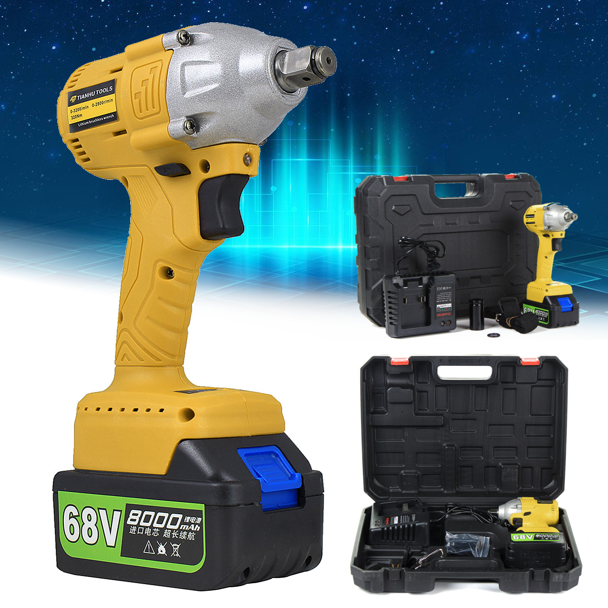 8000mAh-68V-Lithium-Ion-Brushless-Cordless-High-Torque-Square-Drive-Impact-Wrench-1262426-1