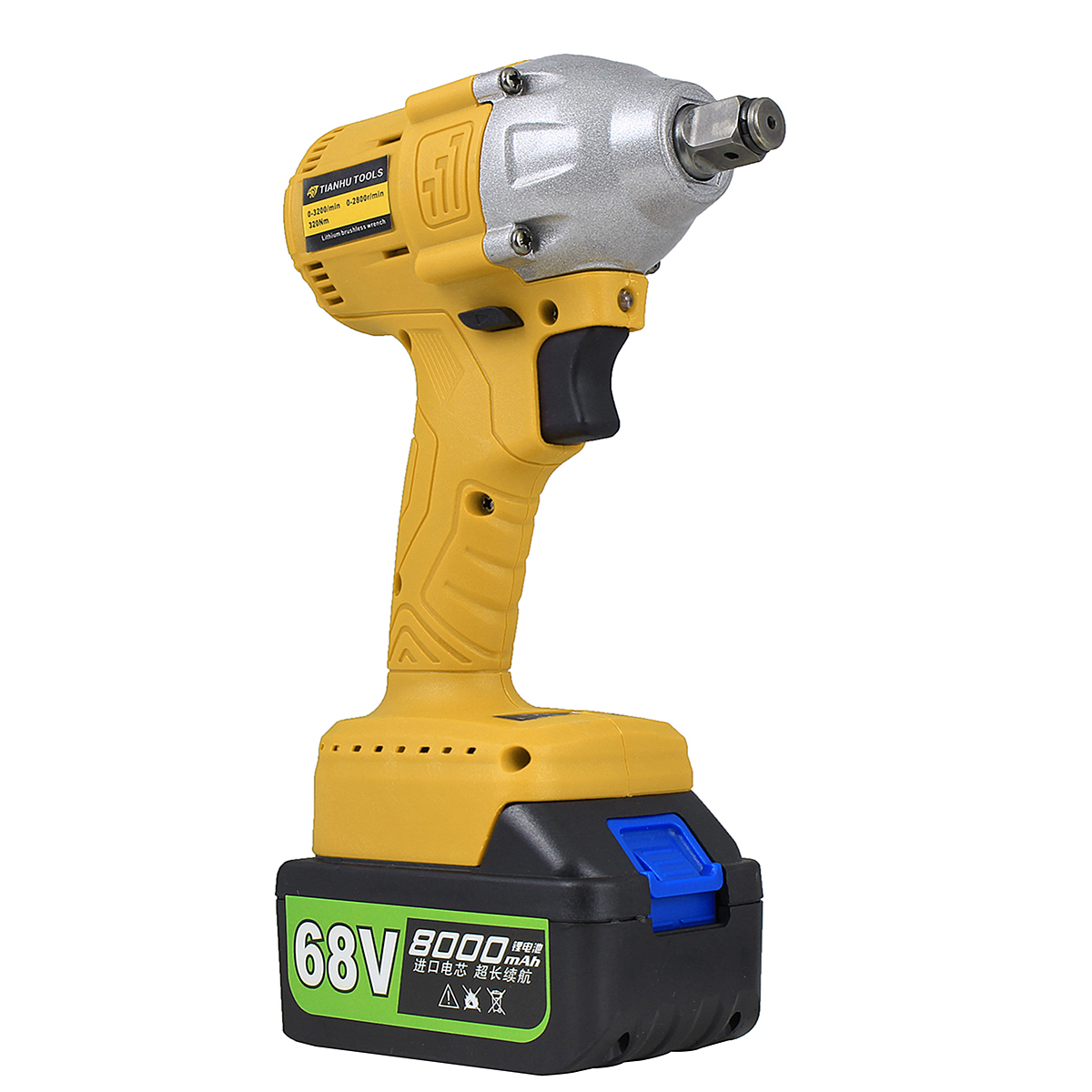 8000mAh-68V-Lithium-Ion-Brushless-Cordless-High-Torque-Square-Drive-Impact-Wrench-1262426-5