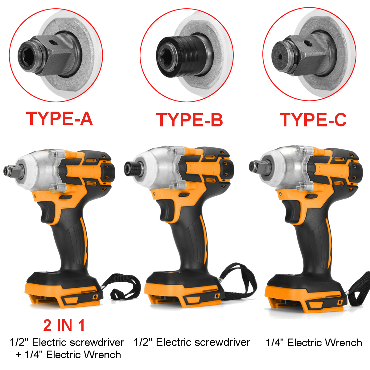 800Nm-Cordless-Electric-12quot-Wrench-14quot-Screwdriver-Drill-Replacement-for-Makita-18V-Battery-1784393-11