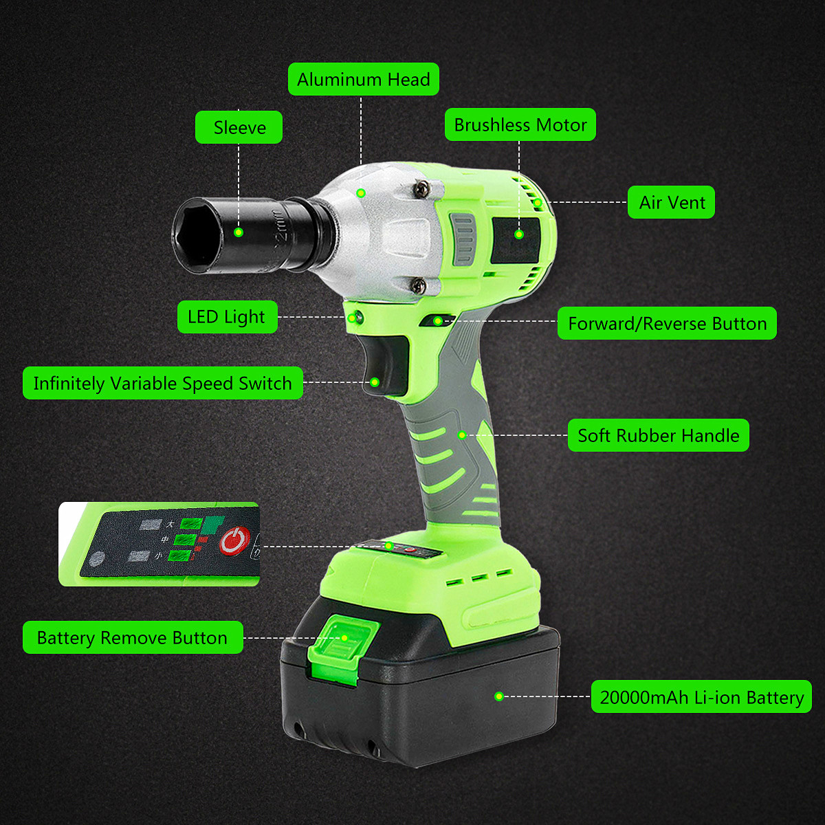 88F-20000mAh-Brushless-Cordless-Impact-Wrench-Li-Ion-Battery-LED-Lighting-Electric-Driver-1415182-2