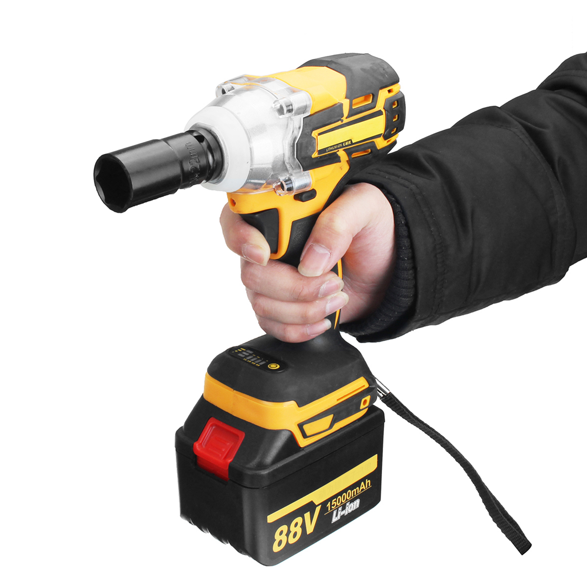 88V-15000mAh-Electric-Wrench-2-Batteries-1-Charger-Brushless-Cordless-Drive-Impact-Wrench-Tools-1282967-4