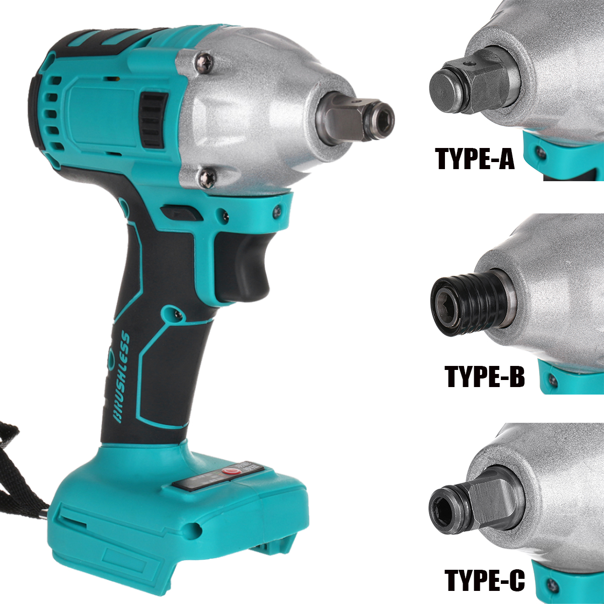 Blue-Cordless-Brushless-Impact-Wrench-Drill-Drive-Machine-For-Makita-18V-Battery-1769333-3