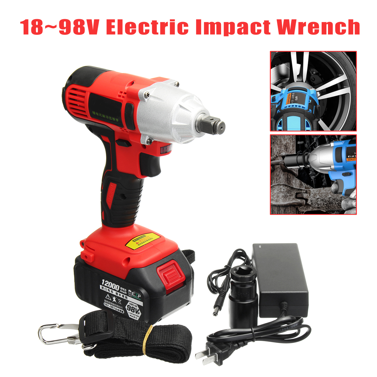Electric-Wrench-98V-Lithium-Ion-Cordless-Impact-Wrench-Brushless-Motor-Power-Wrench-Tools-1310565-2