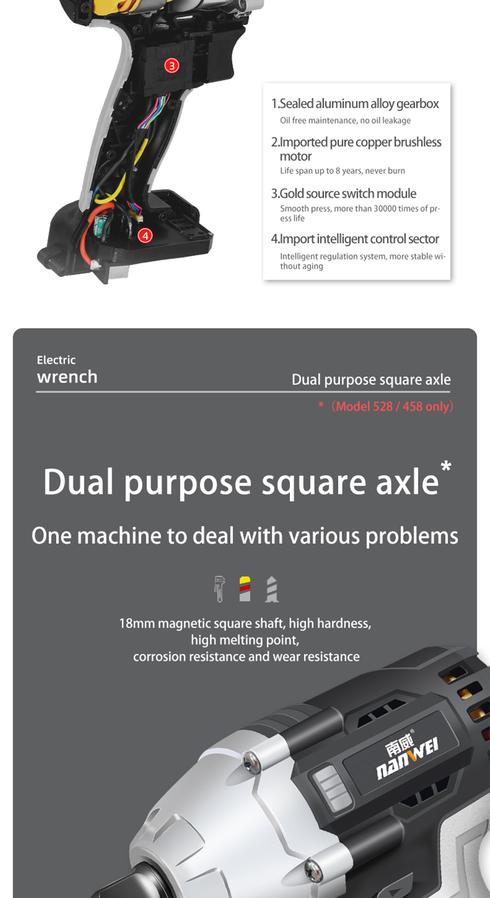 NANWEI-380NM-Brushless-Electric-Impact-Wrench-Adjustable-Speed-Regulation-with-4060Ah-Lithium-Batter-1656619-4