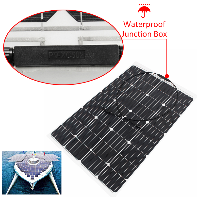 120W-18V-Monocrystalline-Silicon-Semi-flexible-Solar-Panel-Battery-Charger-with-MC4Connector-1450068-6