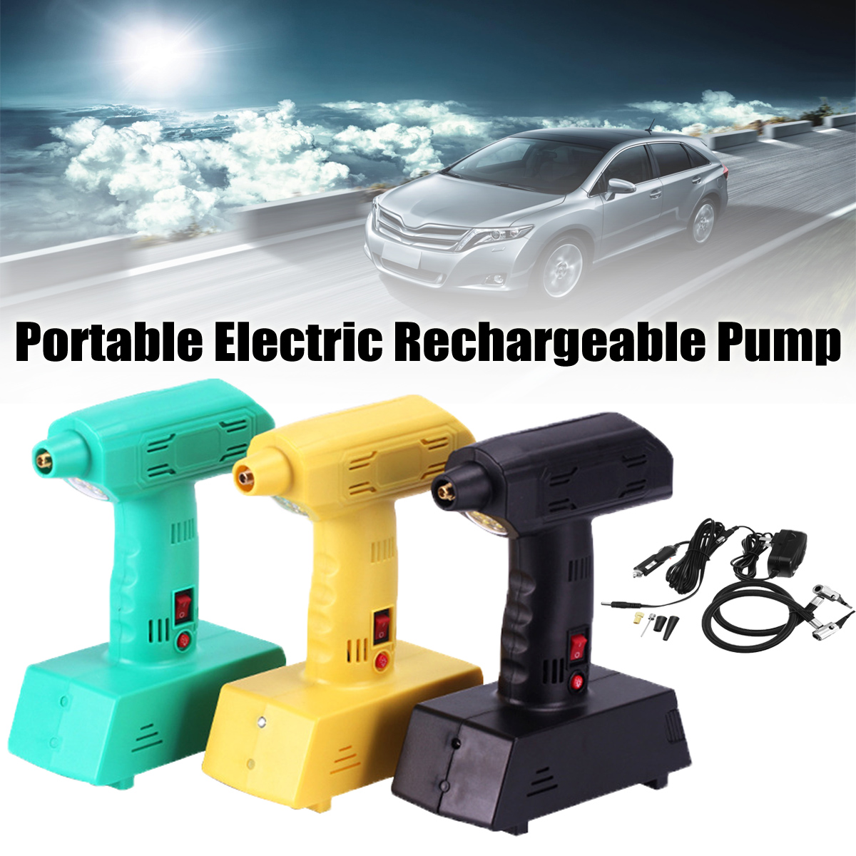 12V-Air-Compressor-Portable-Electric-Rechargeable-Pump-Cordless-Power-Inflator-with-USB-1254661-1
