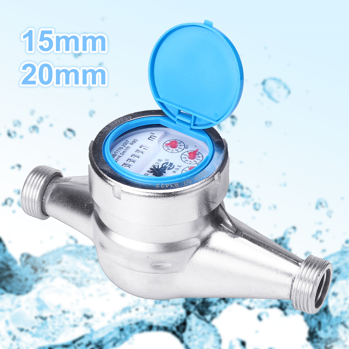 1520mm-Steel-Wet-Cold-Water-Flow-Meter-Measuring-Tap-Table-Counter-Home-Garden-Tools-1563766-1