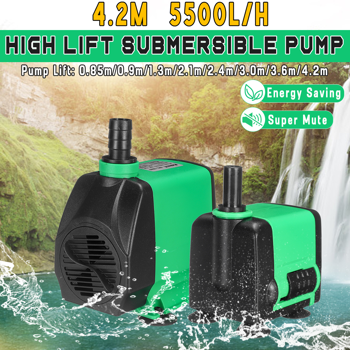 3-75W-Adjustable-Submersible-Water-Pump-Quiet-Detachable-Aquarium-Fish-Pond-Tank-Fountain-Water-Pump-1555733-1