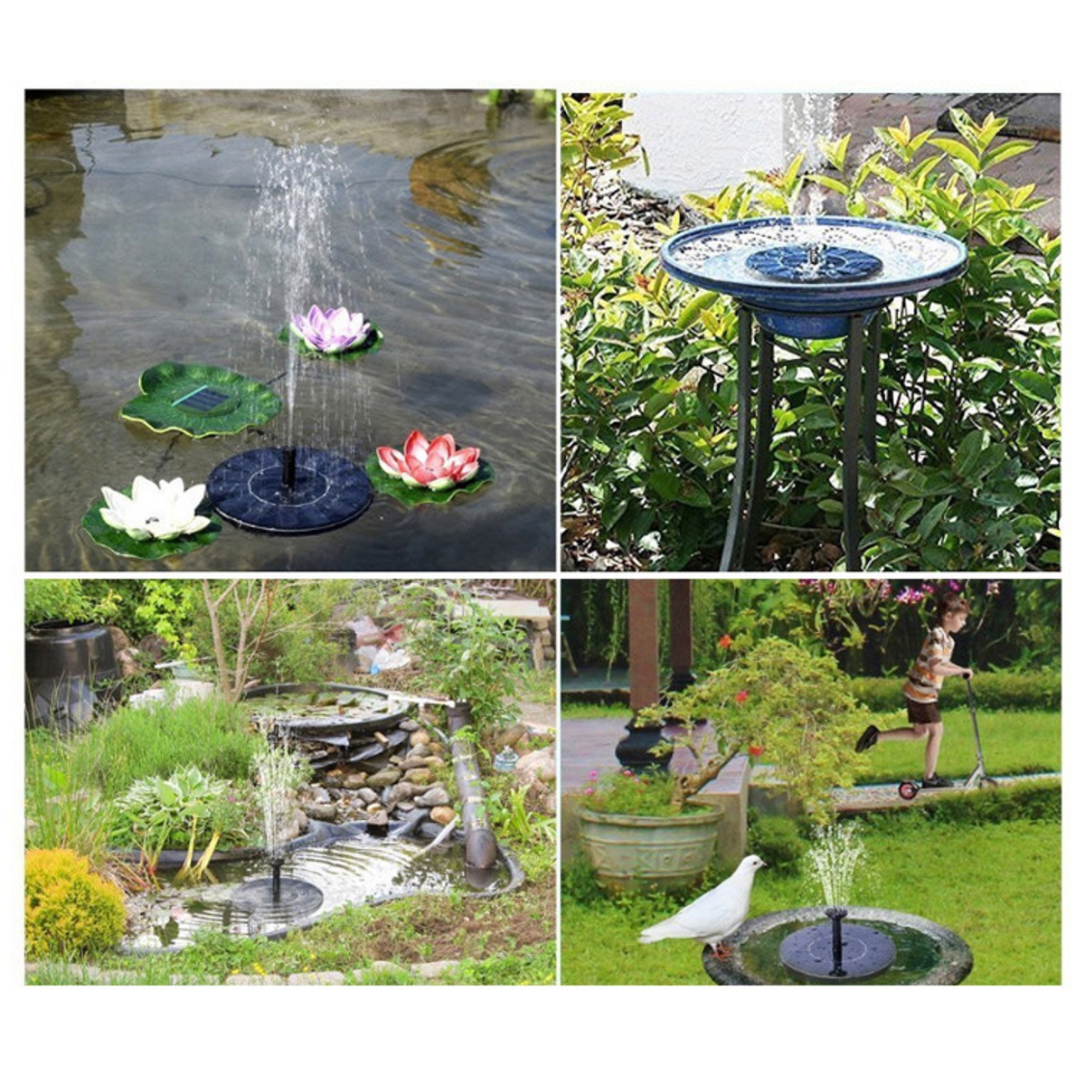 30-50cm-Solar-Panel-Powered-Garden-Pond-Floating-Fountain-Water-Pump-Outdoor-1692501-2