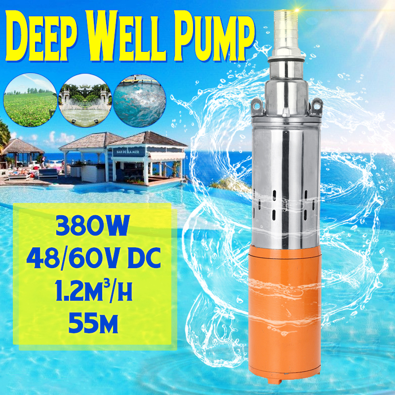48V60V-12Msup3H-55M-Max-Lift-Deep-Well-Pump-Submersible-Water-Pump-Solar-Energy-1421470-1