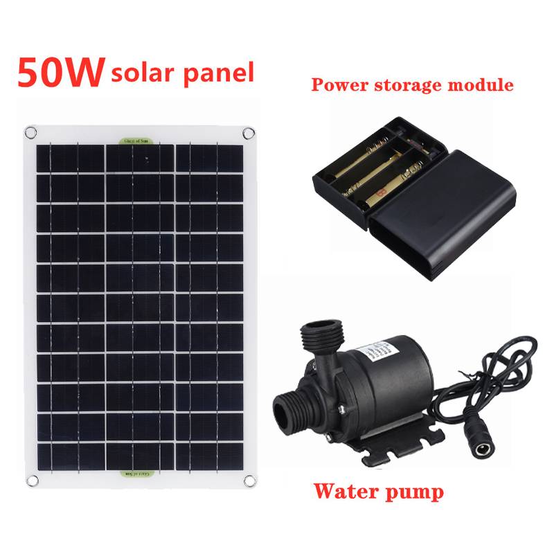 50W-Solar-Panel-Powered-Water-Pump-Pond-Garden-Water-Submersibles-Water-Pumps-1828408-7