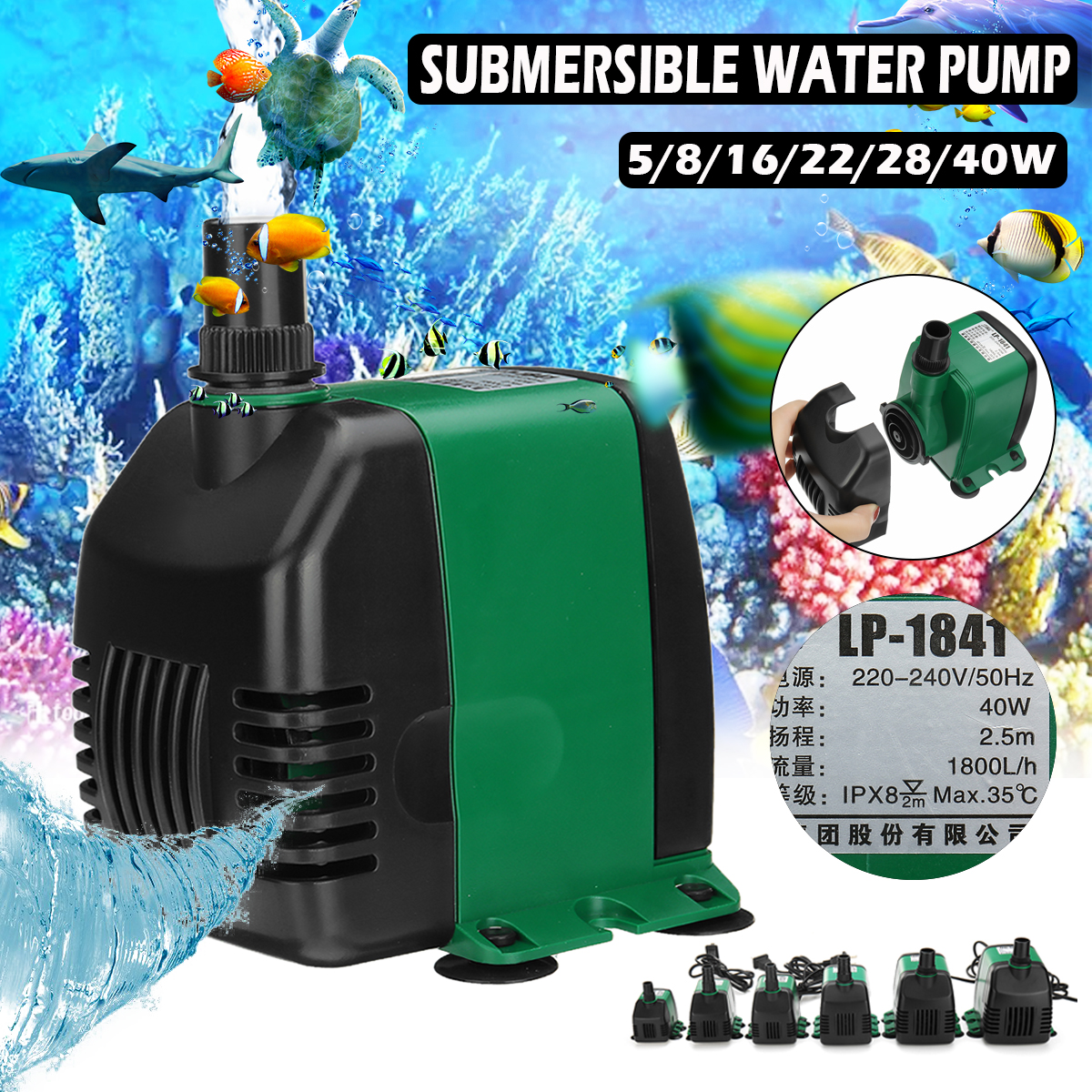 5816222840W-Submersible-Water-Pump-Low-Noise-Durable-Aquarium-Fish-Tank-Fountain-Pump-1573799-2