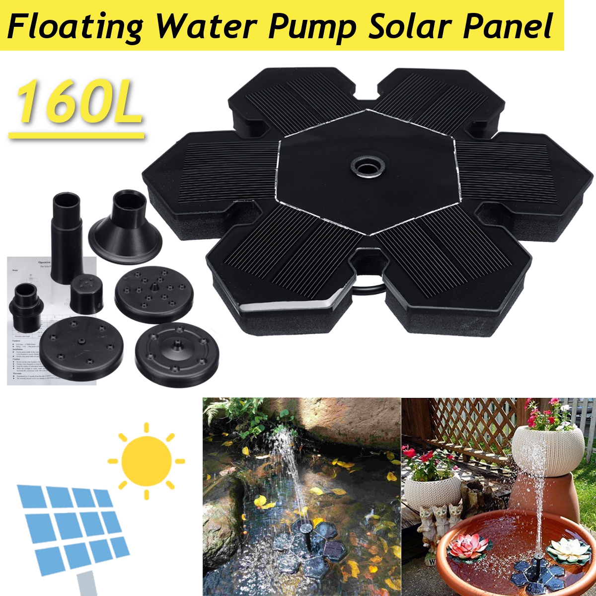 6V15W-DC7V-160L-Flow-Solar-Fountain-Pump-for-Bird-Bath-Solar-Panel-kit-Water-Pump-Water-Fountain-Pum-1466537-1