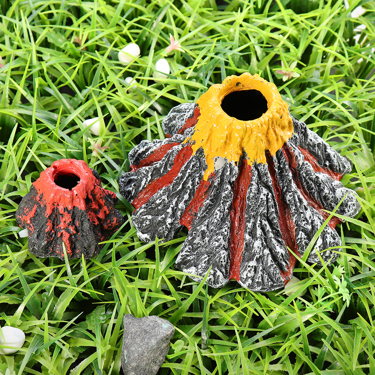 Aquarium-Volcano-Shape-Oxygen-Pump-Fish-Tank-Air-Bubble-Stone-Ornament-Decor-1423125-3