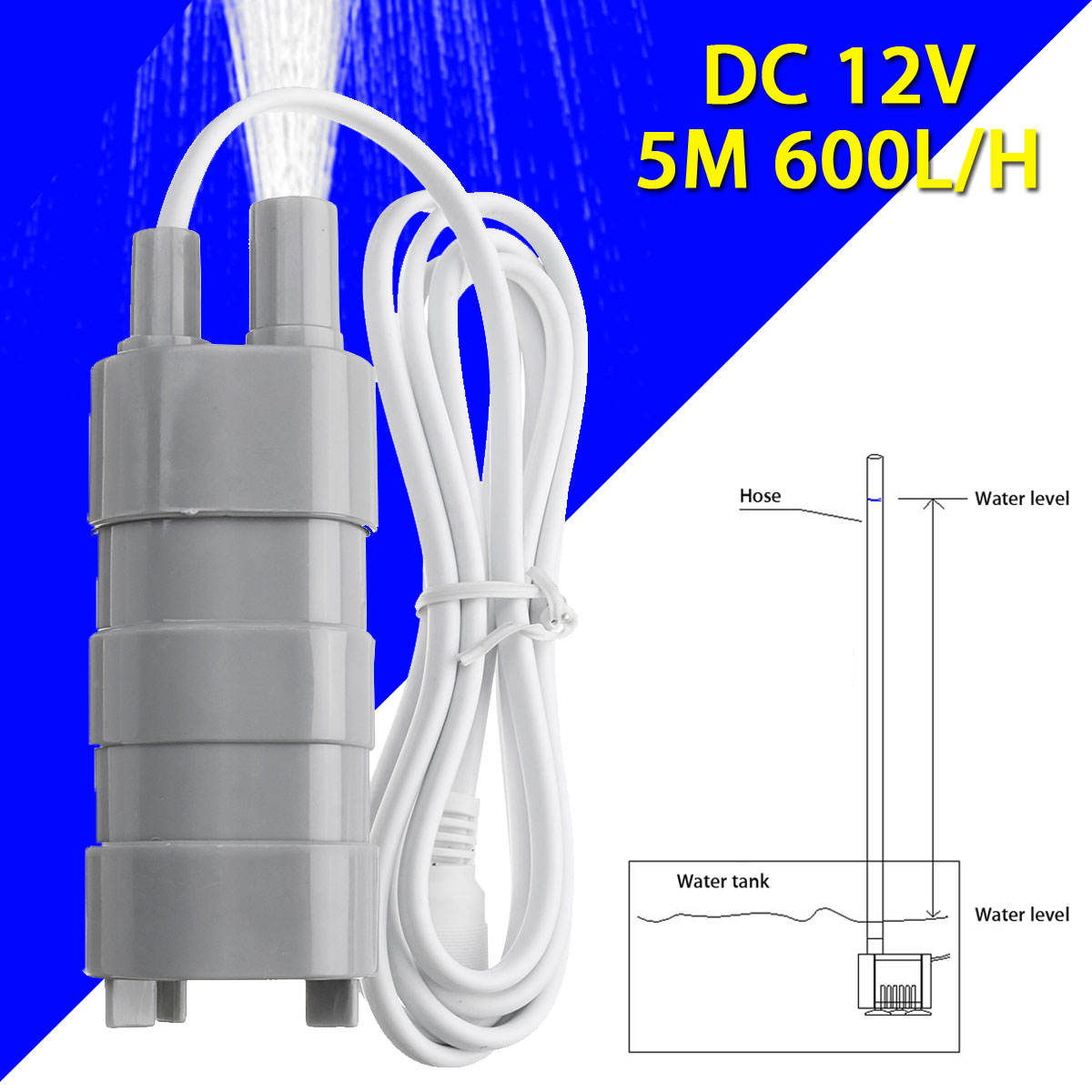 DC-12V-Pump-Solar-Brushless-Magnetic-Submersible-Water-Pump-5M-600LH-Fish-Pond-1302586-2