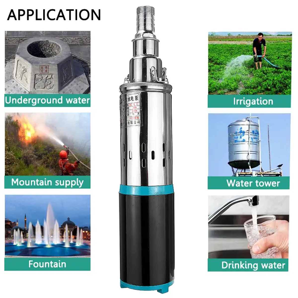 DC-12V24V-3msup3h-200W-Peak-Solar-Submersible-Pump-Stainless-Steel-Deep-Well-Water-Pump-1790200-2