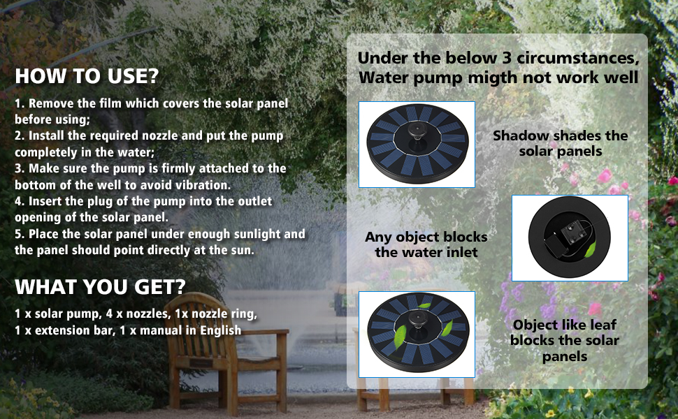 LIUMY-Solar-Fountain-Pump-14W-150LH-Circle-Solar-Power-Water-Floating-Panel-with-6-Attaches-for-Pond-1811243-3