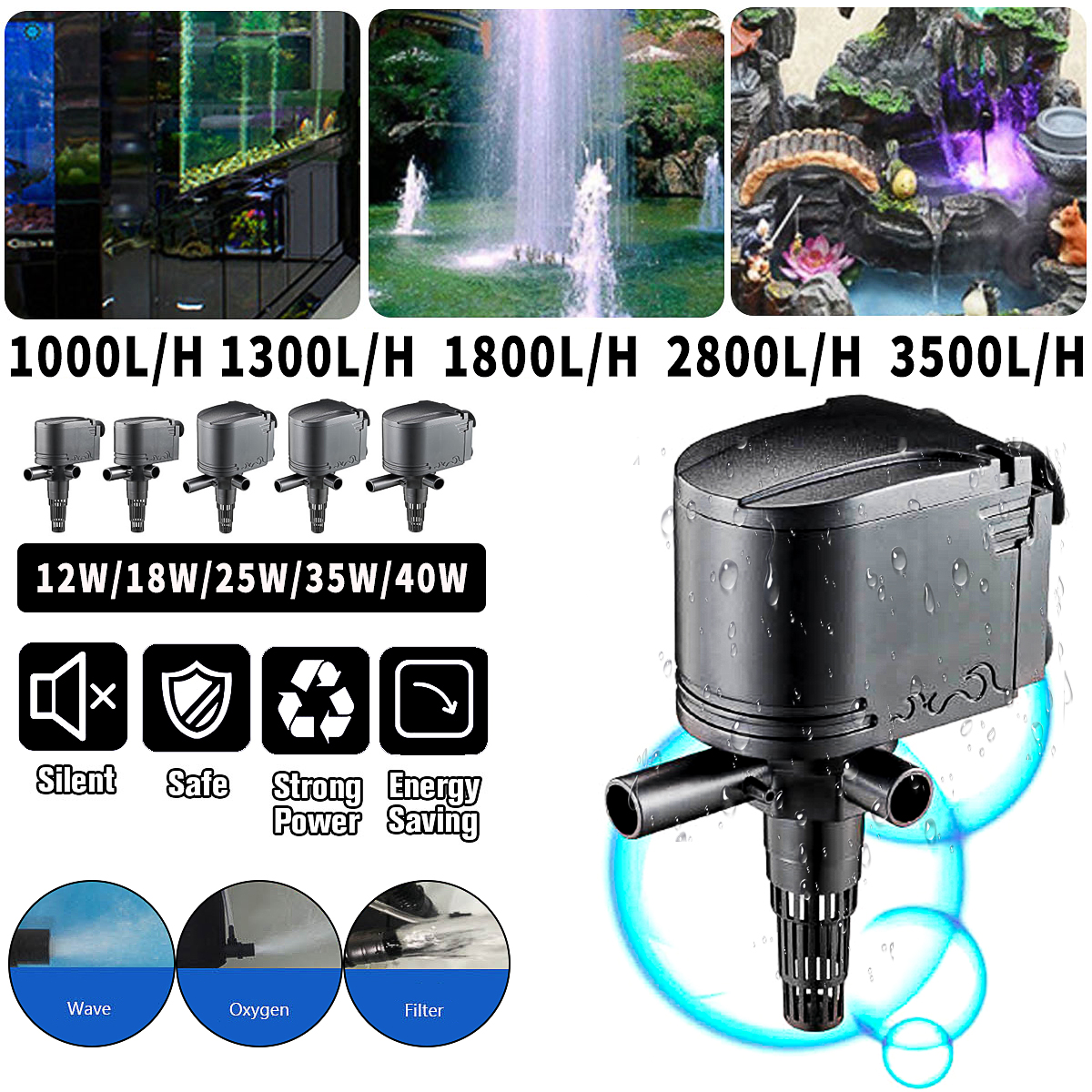 Submersible-Fish-Tank-Water-Pump-Fully-Compatible-Filter-Cycle-Purify-Swimming-Pool-Pond-12W18W25W35-1636392-1