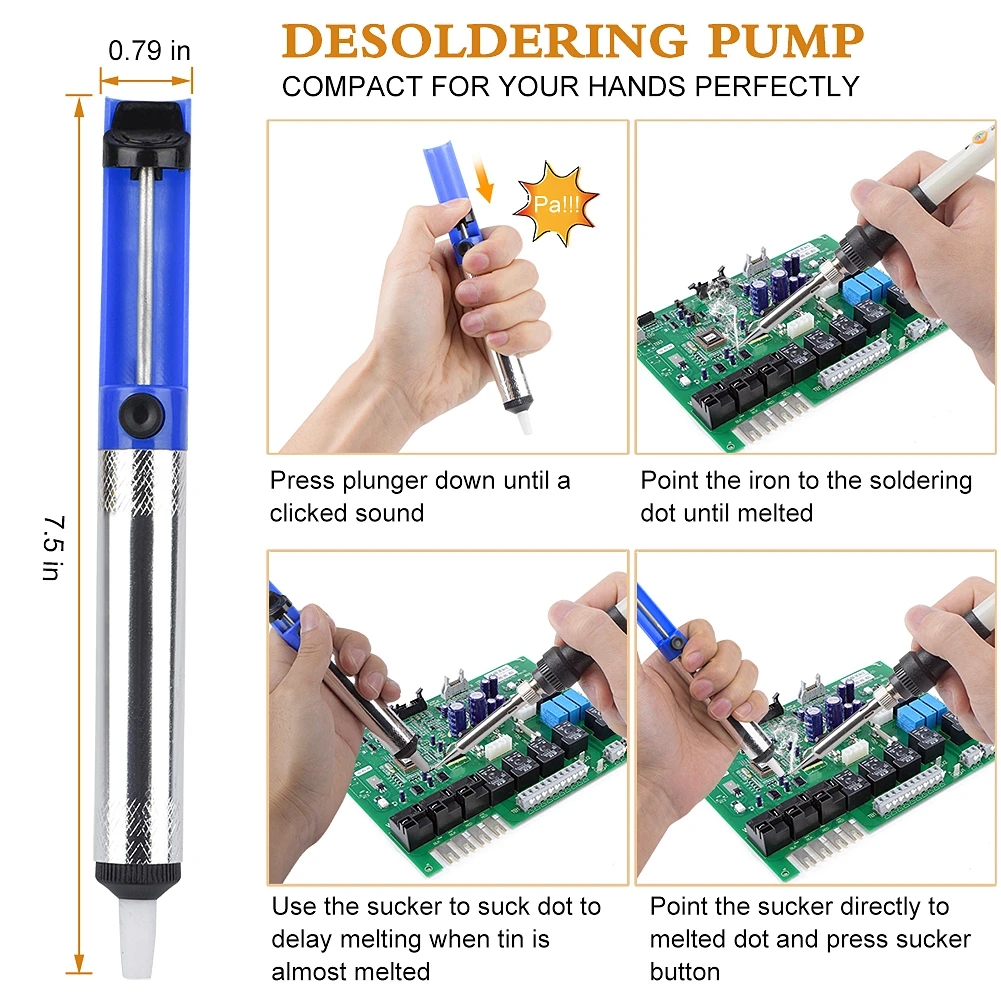 14-Pieces-Soldering-Iron-Kit-60W-Adjustable-Temperature-Welding-Soldering-Iron-5pcs-Soldering-Tips-S-1813657-4