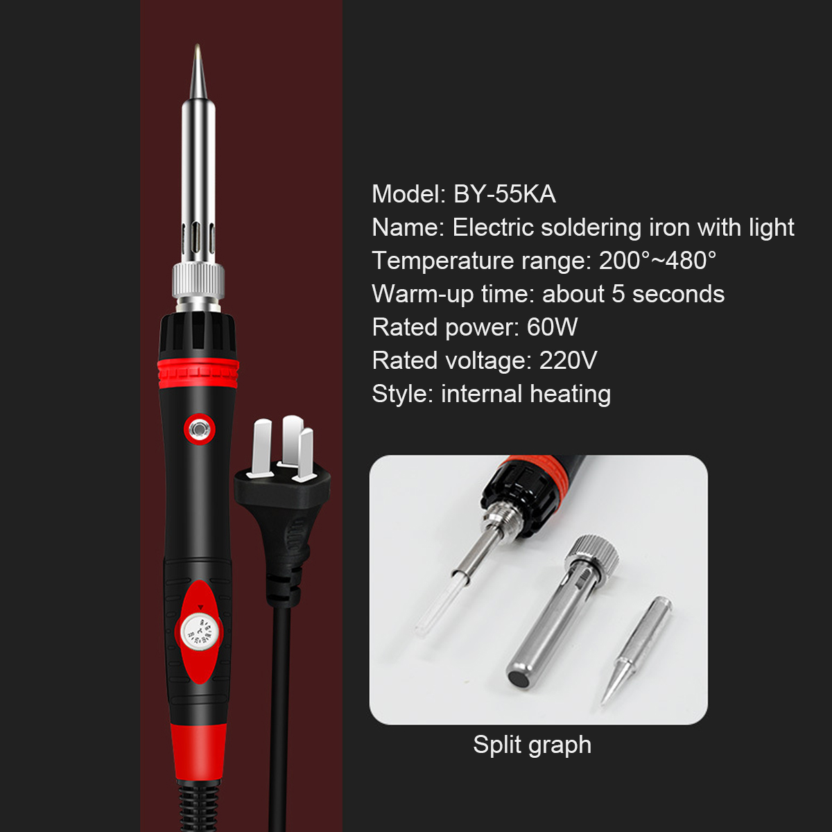 15-in-1-Soldering-Iron-Kit-60W-110V220V-Electronics-Welding-Irons-Tool-Repair-Tools-1900058-3