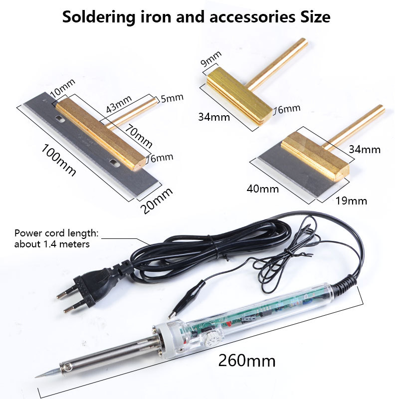 19Pcs-220V-Adjustable-Solder-Iron-60W-All-Copper-Extrusion-Head-with-Hot-Strip-LCD-Line-Maintenance--1439405-8