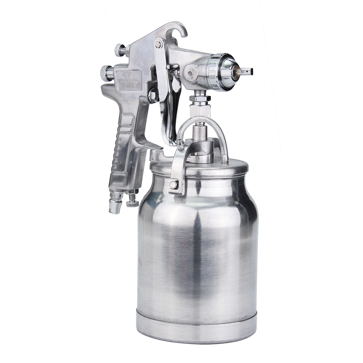 3-In-1-Suction-Feed-Heavy-Duty-Paint-Spray-Sprayer-1L-Pot-14Inch-Air-Hose-Fitting-1264292-1