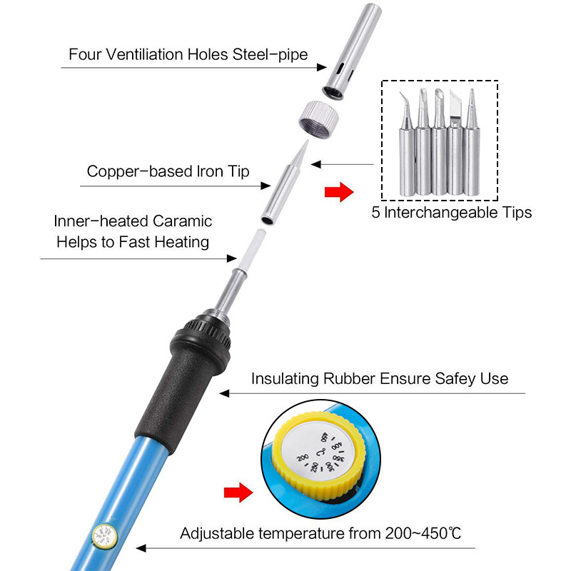 37Pcs-60W-Electric-Soldering-Iron-Tools-Kit-Welding-Desoldering-Pump-Tool-Set-1639279-2