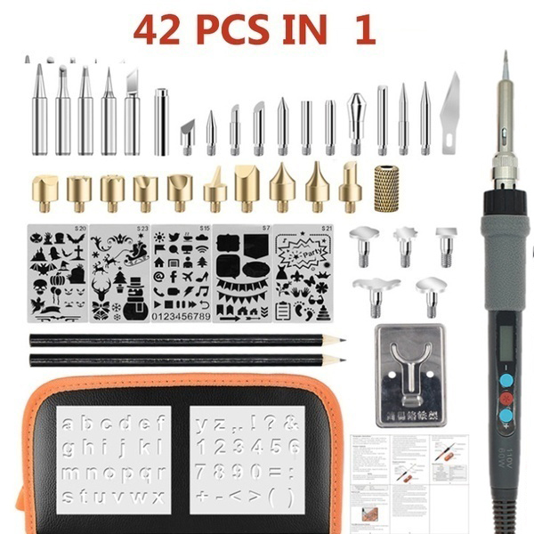 42Pcs-Digital-Engraving-Soldering-Iron-Set-for-Constant-Temperature-Electric-Soldering-Iron-Tools-1629097-1