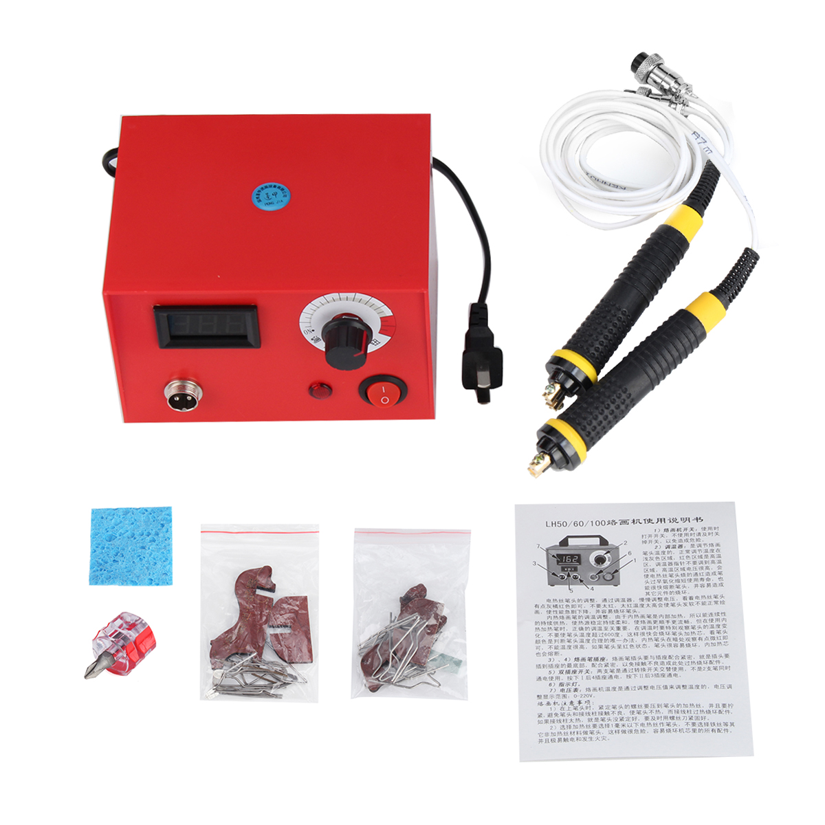 50W-Multi-function-Pyrography-Machine-Gourd-Wood-Burning-Pen-Craft-Tool-Kit-Set-US-Plug-1233884-1