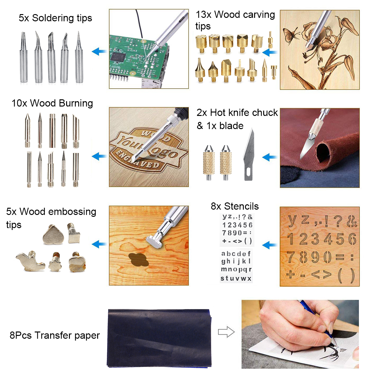 71Pcs-60W-Pen-Pyrography-Solder-Iron-Tool-Kit-Set-Adjustable-Wood-Burning-Carving-Embossing-Tool-1417337-2