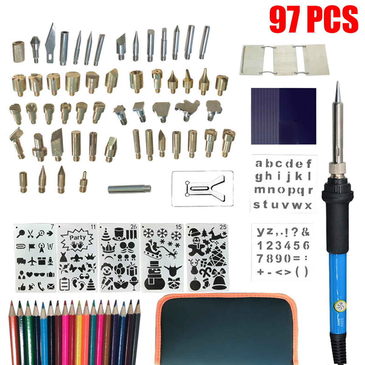 97-Pcs-110V240V-60W-DIY-Adjustable-Temperature-Electric-Soldering-Iron-Welding-Kit-1721594-1
