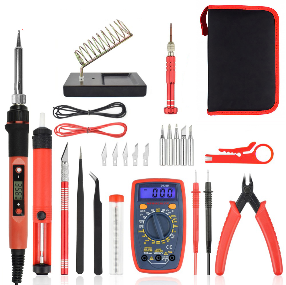 NEWACALOL-80W-LCD-Electric-Soldering-Iron-Kit-Screwdriver-Desoldering-Pump-Wire-Pliers-Welding-Repai-1712748-1