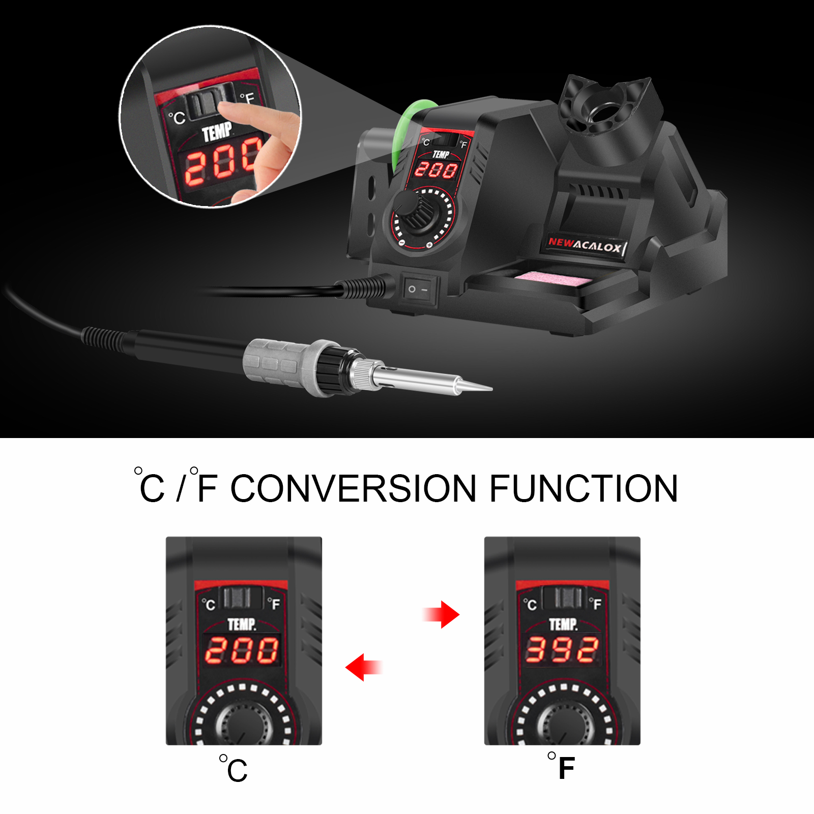 NEWACALOX-110V220V-130W-SMD-Rework-Soldering-Station-Temp-Adjust-LCD-Soldering-Iron-Set-Welding-Repa-1897425-7