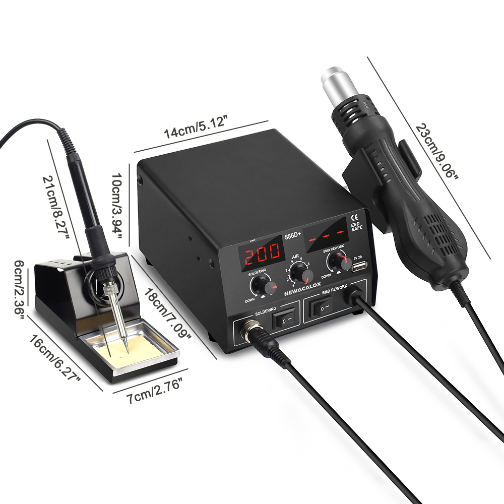 NEWACALOX-886D-220V-750W-Digital-2-in-1-Rework-Station-Soldering-Iron-Hot-Air-Heat-PCB-Preheater-Too-1712754-15