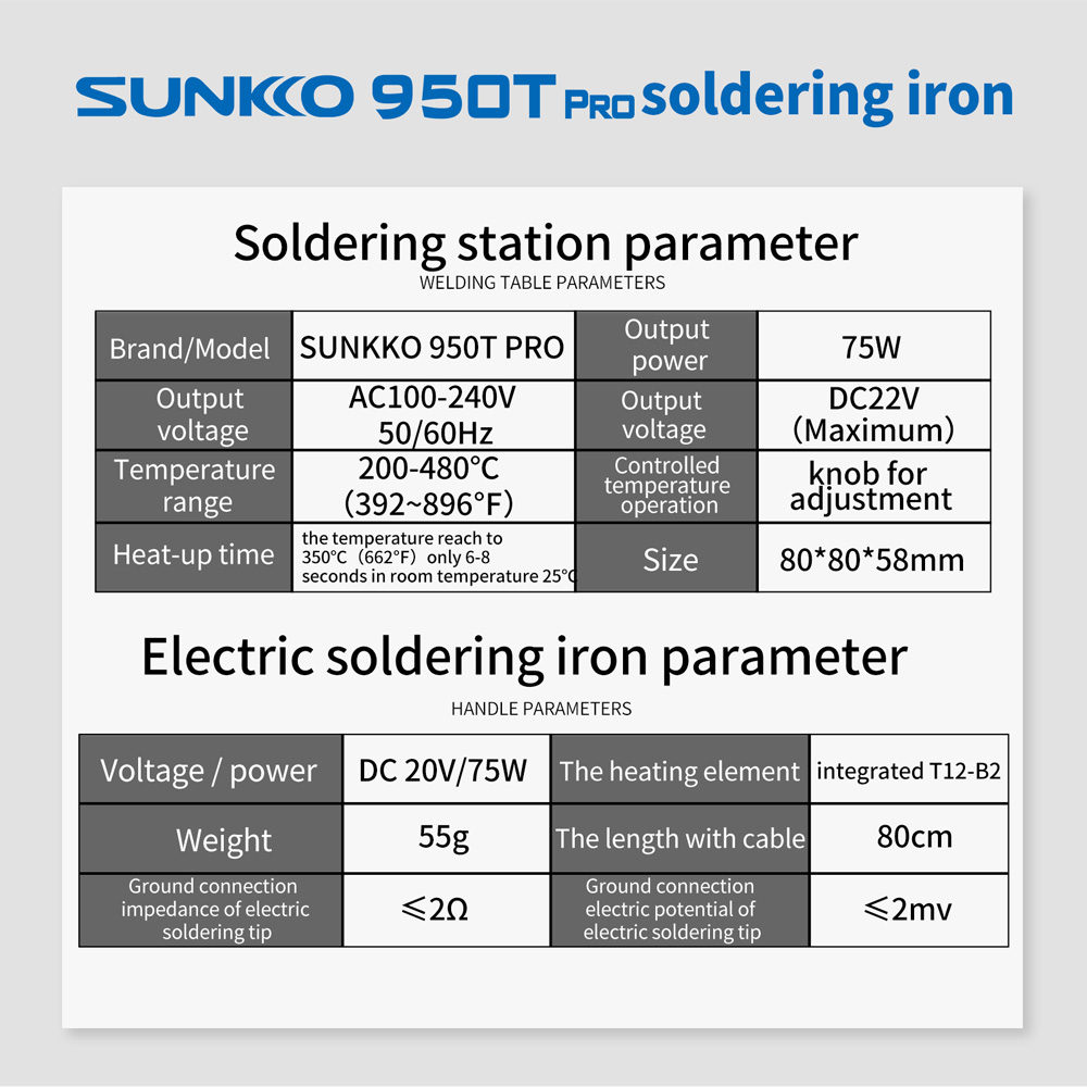 SUNKKO-950TPro-Electric-Soldering-Iron-75W-Adjustable-Temperature-Soldering-Station-T12-Tips-LED-Dis-1873574-9
