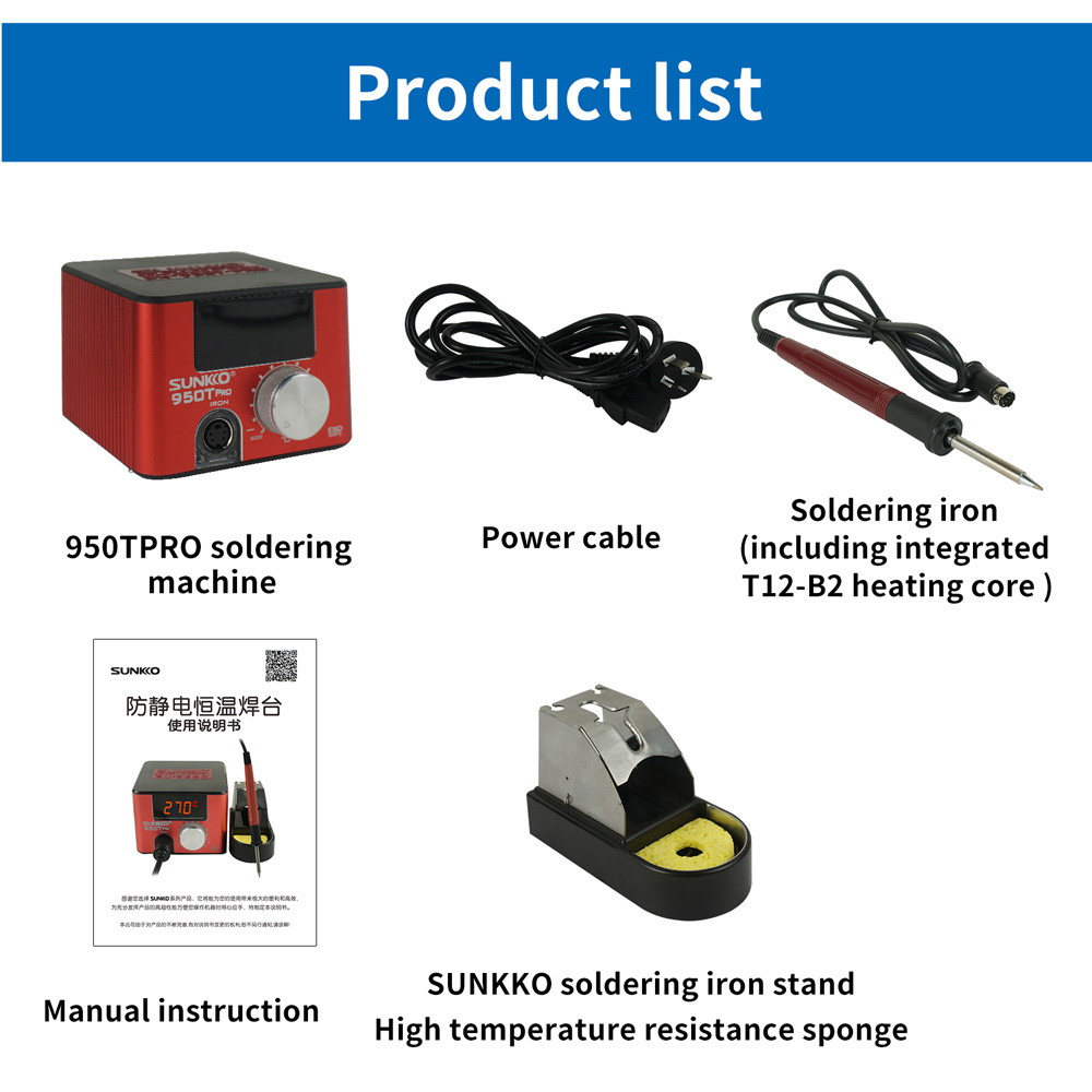 SUNKKO-950TPro-Electric-Soldering-Iron-75W-Adjustable-Temperature-Soldering-Station-T12-Tips-LED-Dis-1873574-10