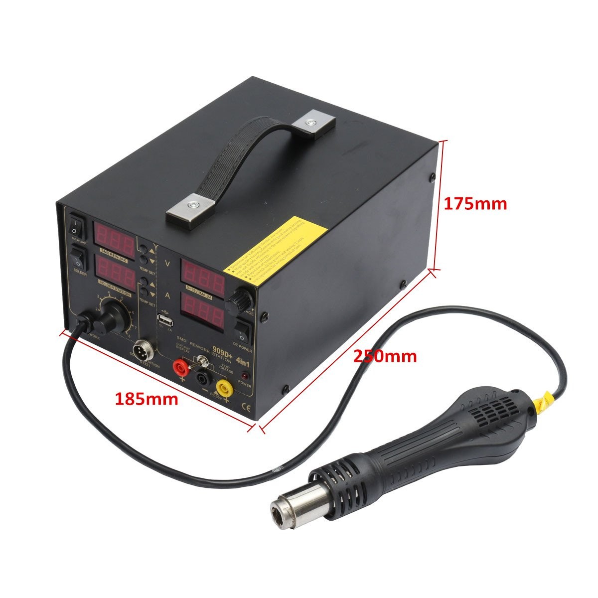 Saike-110V-AC-909D-Rework-Soldering-Station-Hot-Heat-Air-Nozzle-DC-USB-Power-Supply-US-Plug-1090753-4