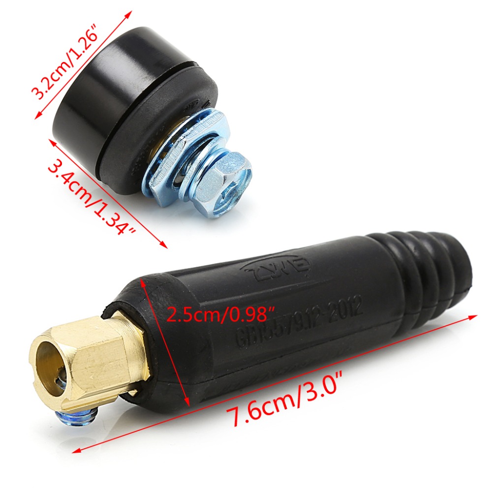 200A-10-25mm-Rapid-Fitting-Male--Female-Connectors-European-Electric-Welding-Machine-Tools-1312330-2