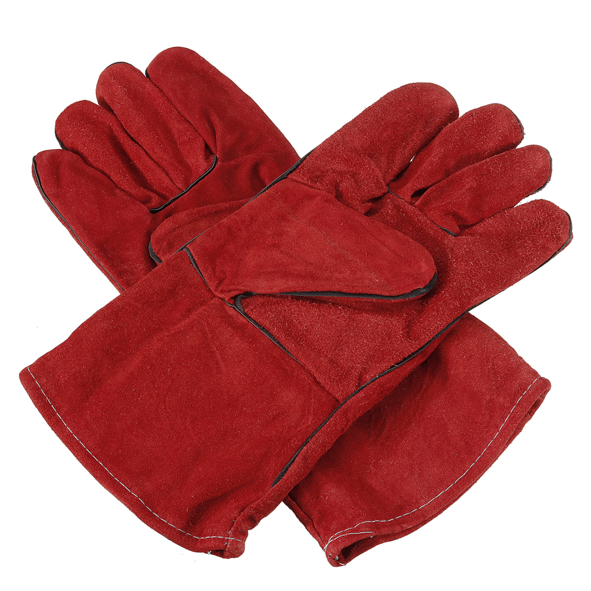 2PCS-14quot-Heavy-Duty-Gardening-Welder-Gloves-Men-Women-Thorn-Proof-Non-Slippery-Leather-Work-1924044-13