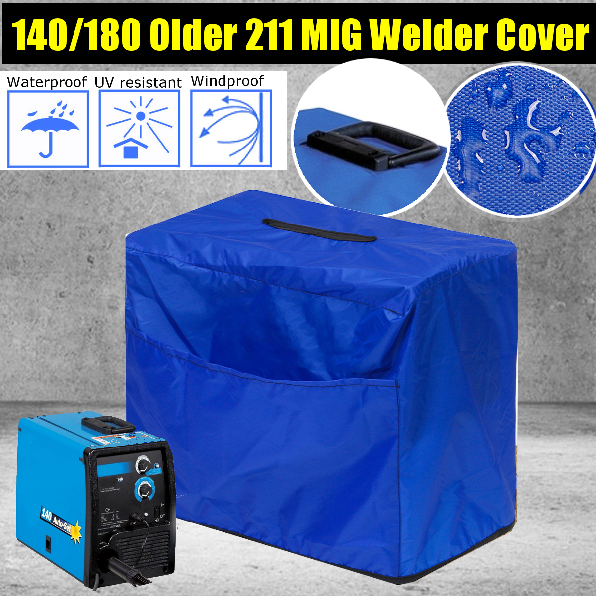 47x28x37cm-Cover-for-Miller-Millermatic-140-180-Older-Model-211-MIG-Welders-1376940-1