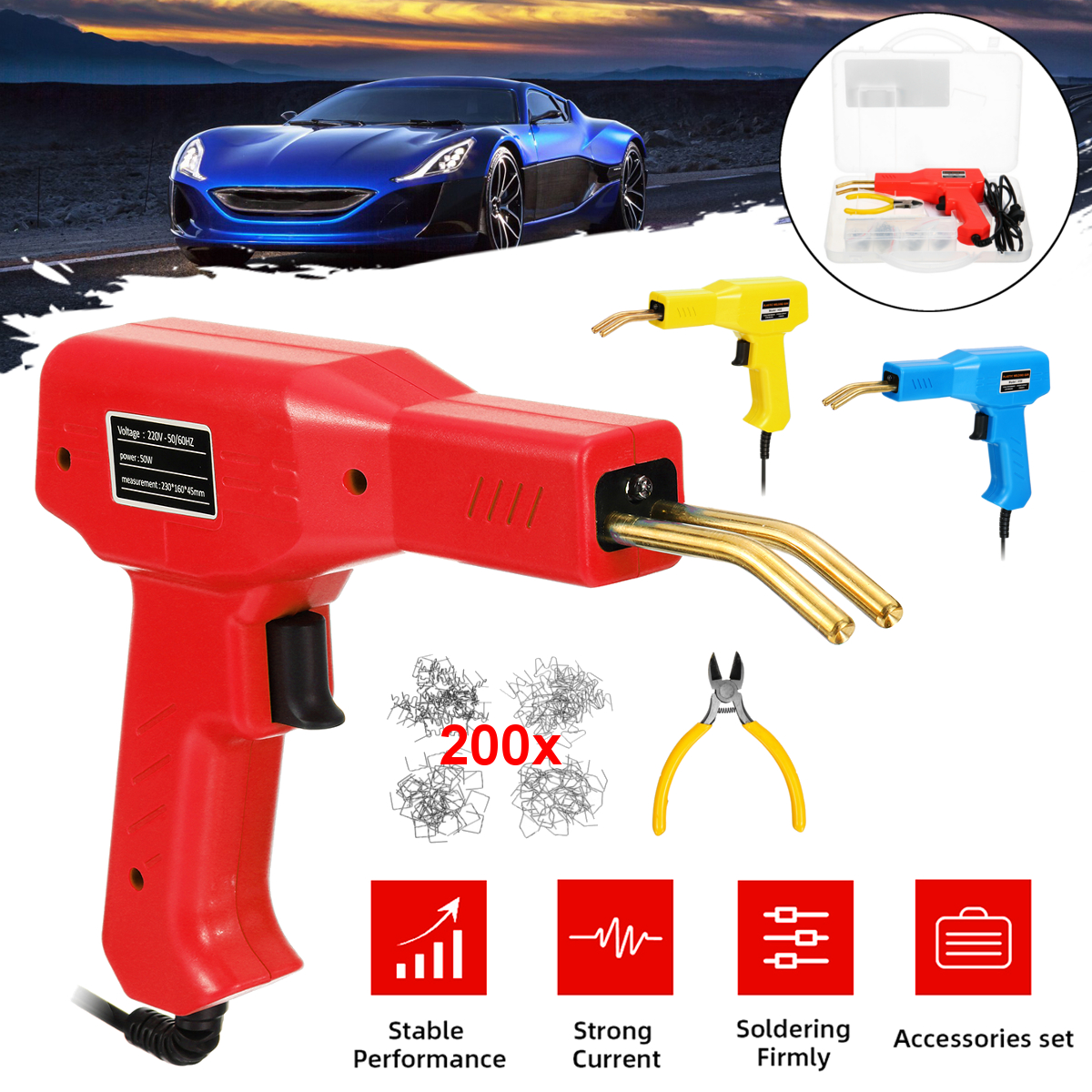 Car-Bumper-Hot-Stapler-Plastic-Welding-Torch-Fairing-Auto-Body-Tool-Repair-Set-1750101-2