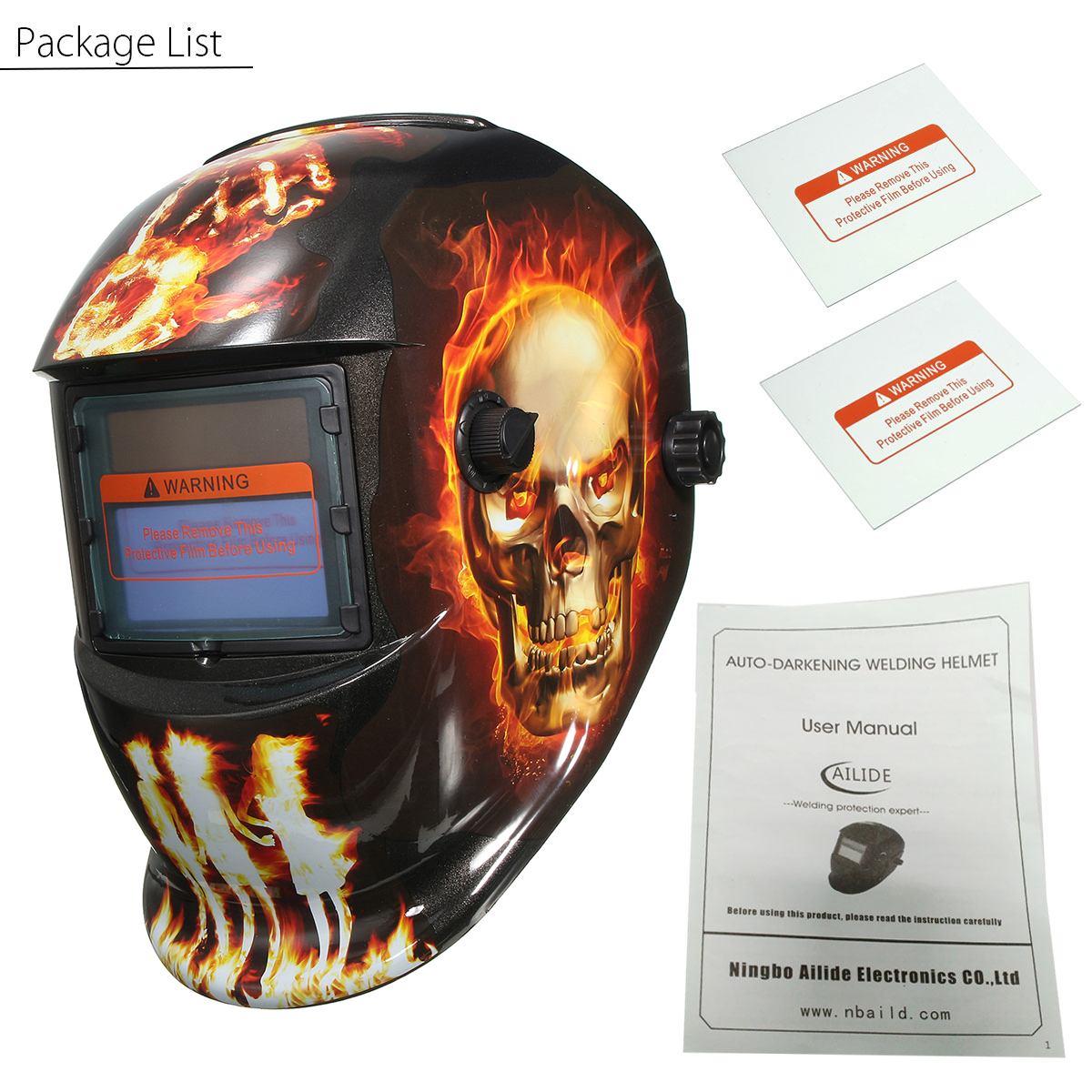 Hellfire-Pattern-Solar-Auto-Darkening-Welding-Helmet-Weld-Mask-Arc-Mig-Tig-Grinding-with-2-Lens-1146901-5