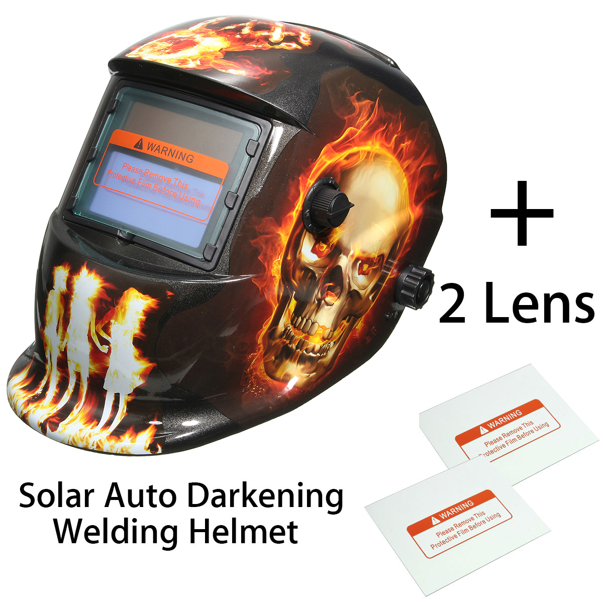 Hellfire-Pattern-Solar-Auto-Darkening-Welding-Helmet-Weld-Mask-Arc-Mig-Tig-Grinding-with-2-Lens-1146901-9