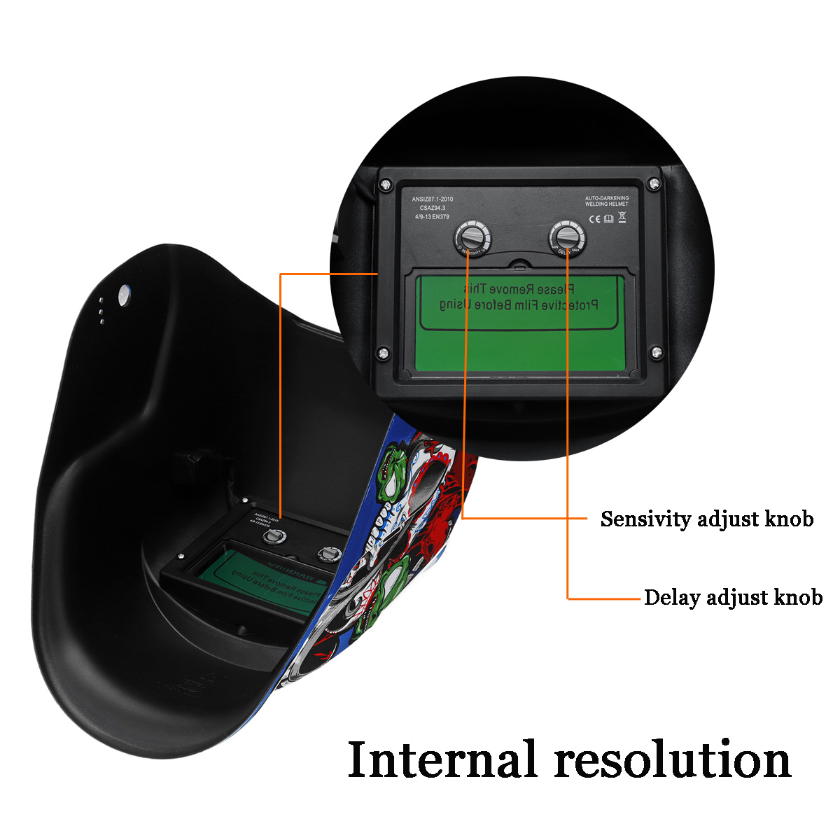 Solar-Pro-Auto-Darkening-Welding-Helmet-Arc-Tig-Mig-Grinding-Welders-Mask-1447002-9