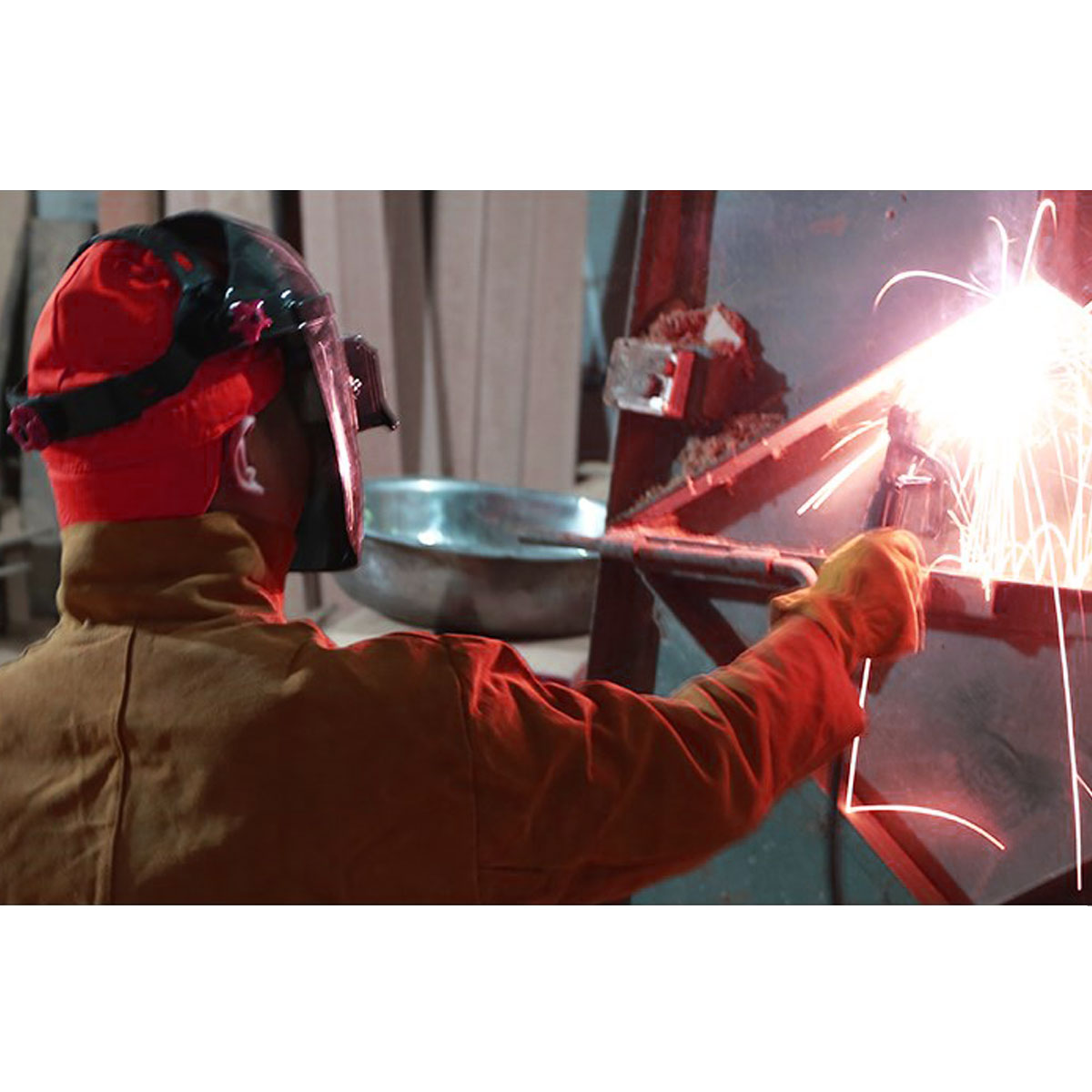 Universal-Elastic-Welding-Flame-Retardant-Cloth-Hat-Cap-Head-Protect--RED-1251053-3