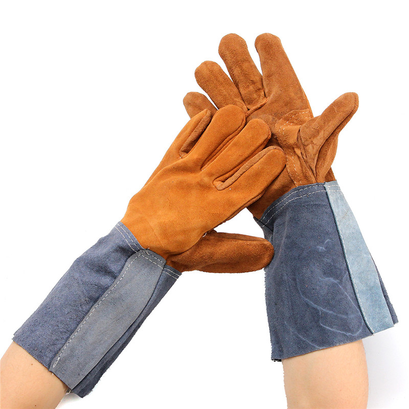 Welding-Gloves-Welders-Work-Soft-Cowhide-Leather-Plus-Gloves-for-Protecting-Hand-Tool-1634505-4