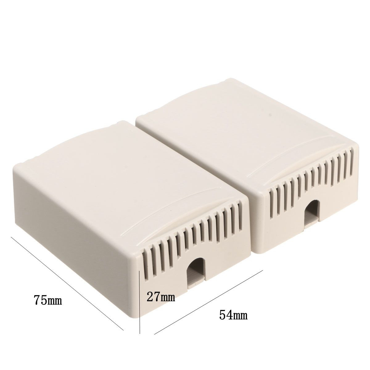 1-Pair-75-x-54-x-27mm-DIY-Plastic-Project-Housing-Electronic-Junction-Case-Power-Supply-Case-1921463-1