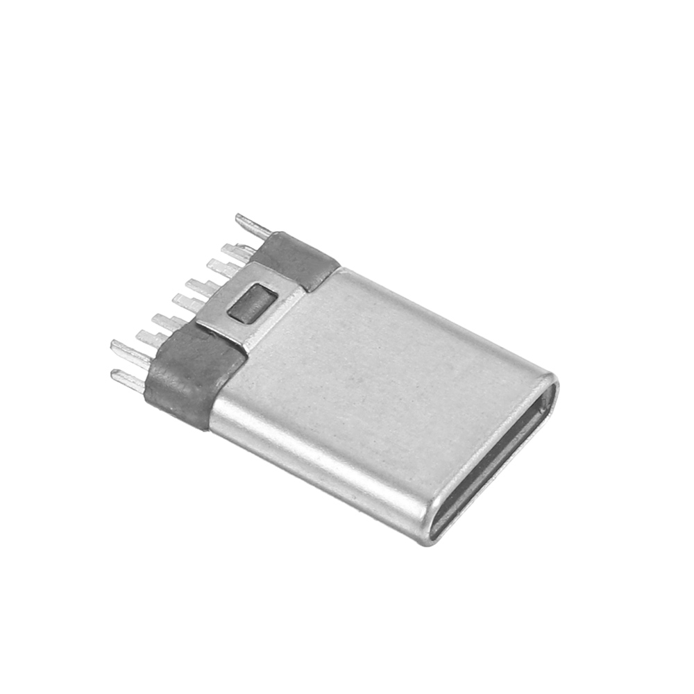 10PCS-USB-TYPE-C31-20pin-Male-Riveting-Simple-Version-Black-Glue-Connector-1845770-4