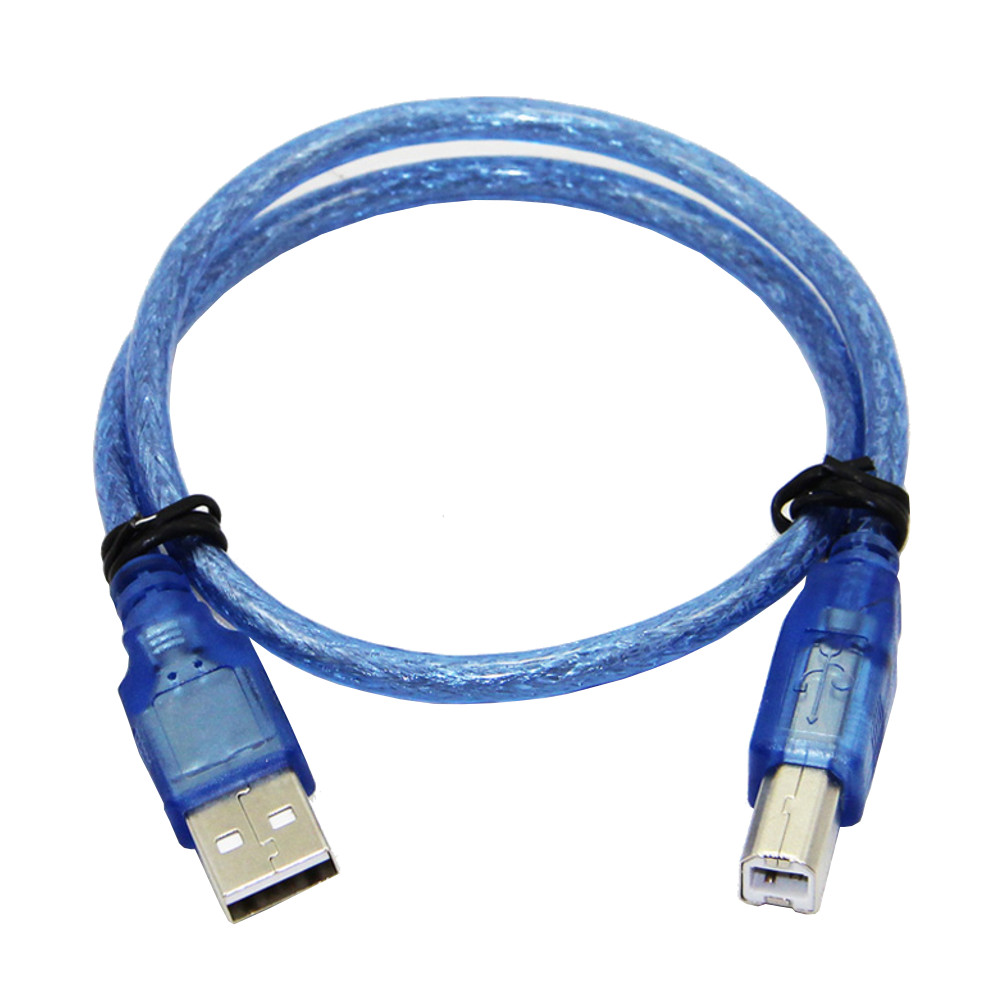 10pcs-30CM-Blue-USB-20-Type-A-Male-to-Type-B-Male-Power-Data-Transmission-Cable-For-1319272-1
