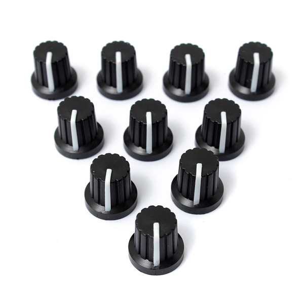 10pcs-6mm-Shaft-Hole-Dia-Plastic-Threaded-knurled-Potentiometer-Knobs-Caps-983613-1